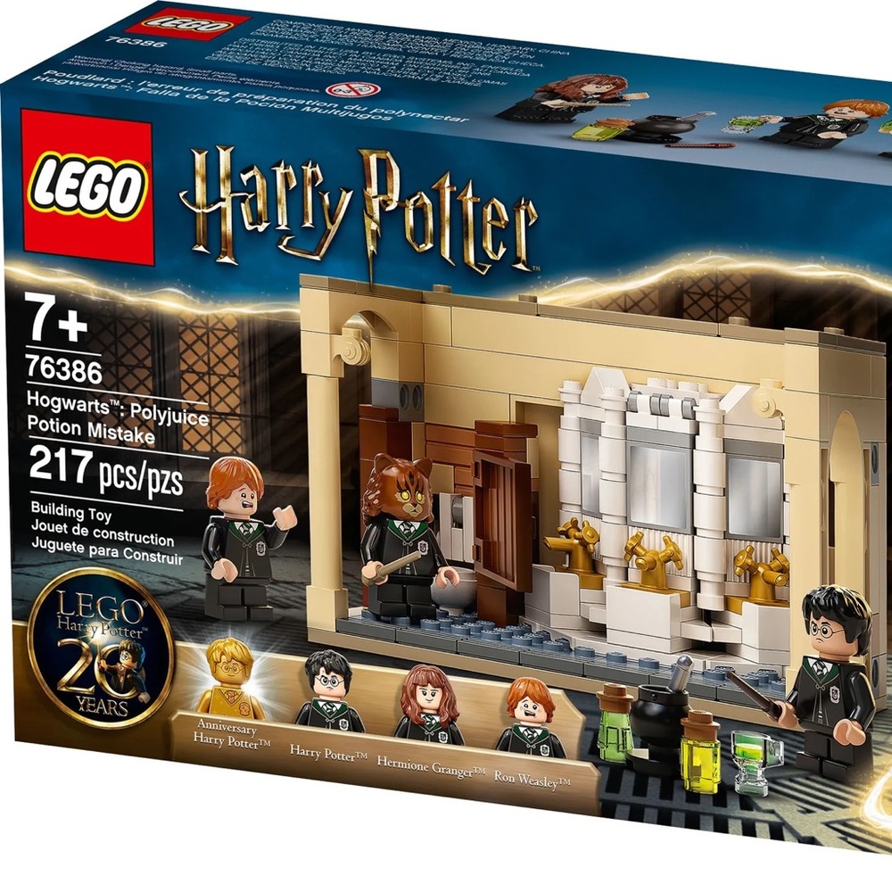 Unopened hogwarts  poly juice potions mistake dented box